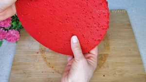 Торт Красный Бархат. Шикарный и Очень Вкусный. Red Velvet Без Духовки! Красный Бархат на СКОВОРОДЕ