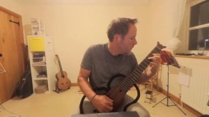 Aria Sinsonido AS100 C Review.  Silent Travel Guitar