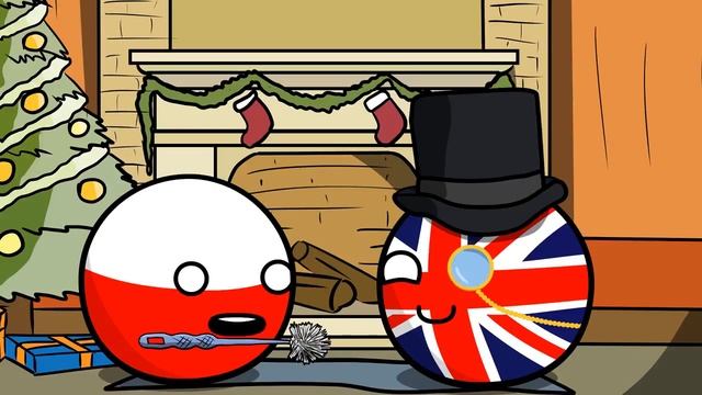 Польское рождество и Великобритания-CountryBalls [перевод] смотреть онлайн