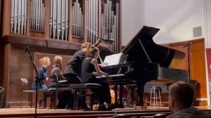 Кристина Булат. «Наглые воробьи» для двух фортепиано из цикла «Птичий триптих»