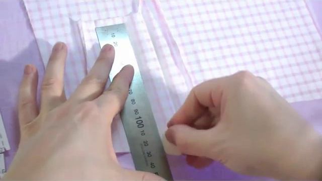 Шитьё и крой. Обработка планки рукава