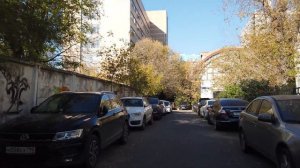 9 маршрут трамвая. 07.10.2021 год. Москва.