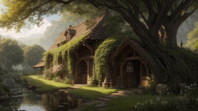 1 Hour Of Fantasy Adventure Music Vol II, Medieval Town Ambience for Study, DnD, смотреть онлайн