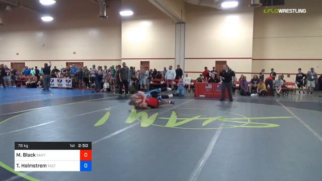 2018 Marine Corps US Open/Masters E Greco Roman 78 RR Rnd 1 - Mark Black (Sant) Vs. Tim Holmstrom смотреть онлайн