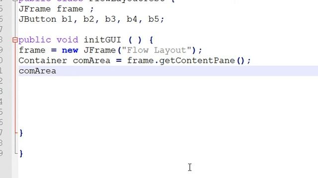 23. Flow layout manager (CS506) смотреть онлайн
