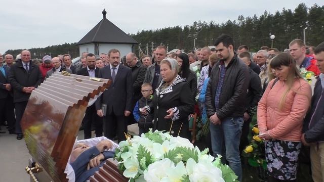 Похороны Завацкого Николая Герасимовича, пастыря церкви города Пинска, Брестской области. Беларусь смотреть онлайн