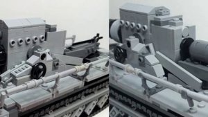 LEGO MOC mortar KARL | ЛЕГО MOC мортира КАРЛ