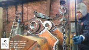 Ремонт ковша экскаватора. Ремонт проушин ковша. ЗАВОД КОВШЕЙ