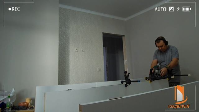 Врезка скрытых петель Morelli HH4 #39дверей #установкадверей #установкамежкомнатныхдверей