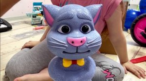 Мама Вика дочка Лола ,распаковка игрушки кот том