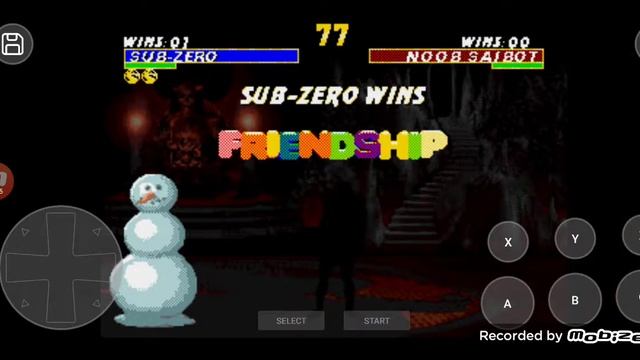 как сделать friendship за саб-зиро смотреть онлайн