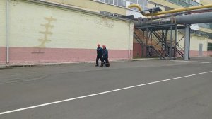 Совместная противопожарная тренировка на котельной «Рогачевская»