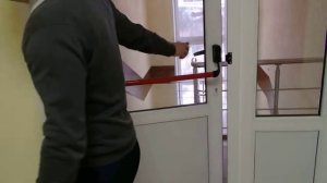 АНТИПАНИКА  УСТРОЙСТВО АВАРИЙНОГО ВЫХОДА ПРИ ПОЖАРЕ В  КРИСТАЛЛЕ  - ФОК г.БОЛОГОЕ