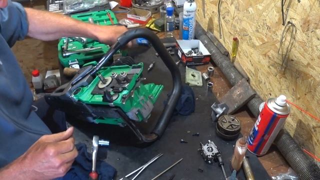 БЕНЗОПИЛА TATRA GARDEN \\ ГЛОХНЕТ ЧЕРЕЗ 2-3 МИНУТЫ РАБОТЫ \\\ ЗАМЕНА ПОРШНЕВОЙ ГРУППЫ, САЛЬНИКОВ смотреть онлайн