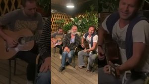 Фёдор Добронравов С Сыном Поют «Тополя»