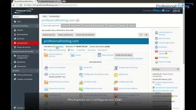 Cambio DNS desde area de cliente смотреть онлайн