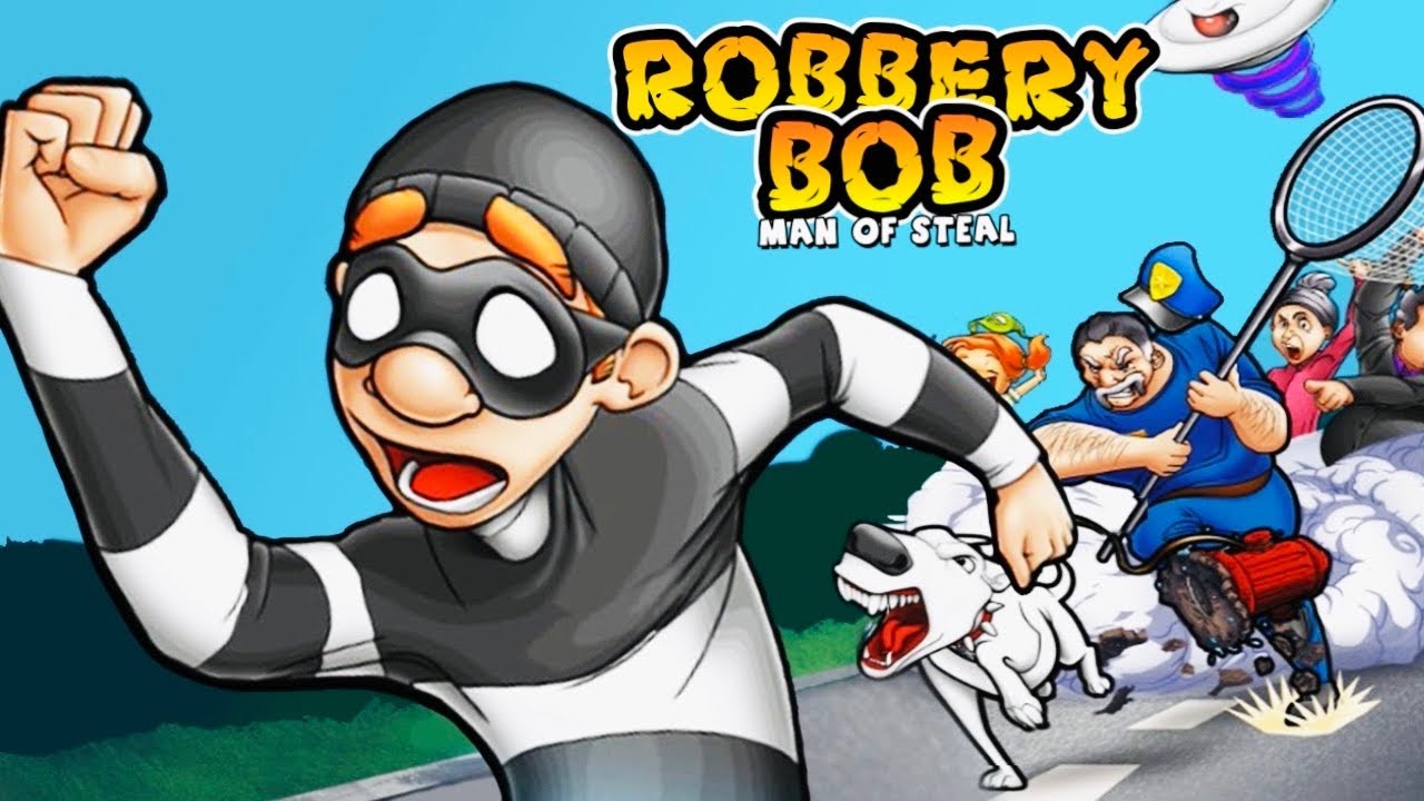 ВОРИШКА БОБ 1! ROBBERY BOB #5 ПРОДОЛЖАЕМ СУПЕР ОГРАБЛЕНИЕ! Прикольная игра Robbery Bob! ВОРИШКА БОБ