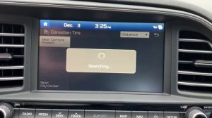How to use the Navigation System on a 2020 Elantra (Ultimate)