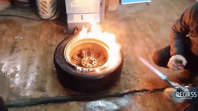 Как накачать колесо без насоса, Омск смотреть онлайн