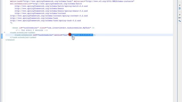 TASK SCHEDULER USING SPRING FRAMEWORK DEMO смотреть онлайн