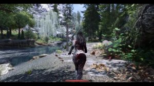 Skyrim SE/AE 1000+ mods, Animations Test - Swimming, Jumping, Running, FIGHTING! Nemesis/FNIS 1440p