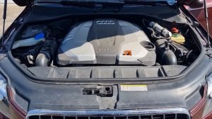 Audi Q7 4.2 TDI Engine Start