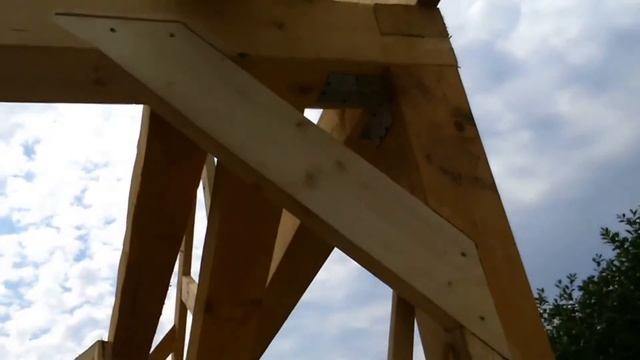 деревянный навес для автомобиля смотреть онлайн