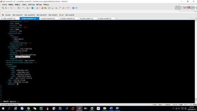 13 7 课时29：部署RabbitMQ集群到k8s Kubernetes架构师 实战课程 смотреть онлайн