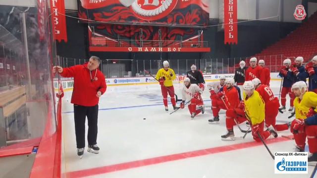 ♨️👉Как «Витязи» готовятся к матчу с чемпионом. смотреть онлайн