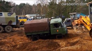 Оффроуд покатушки на военном грузовике из ГДР Robur Lo 2002 A
