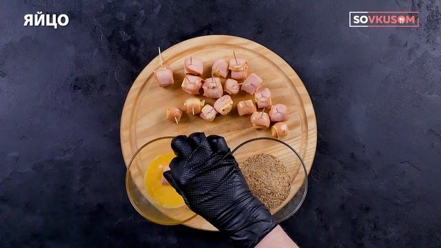 Рулетики с сосисками - Рецепты от Со Вкусом