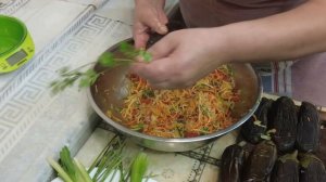 Фаршировані квашені баклажани на зиму. 4 способи зберігання.