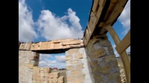 Армопояс он же сейсмопояс с перемычками над окнами и ригель под одноэтажный дом крепление опалубки