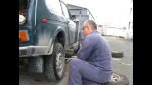 Заменить колёса на НИВЕ