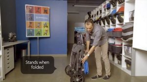 Коляска Uppababy Vista - система складывания