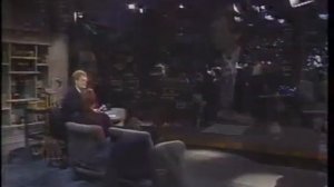 Bronson Pinchot on Letterman - 3/23/90