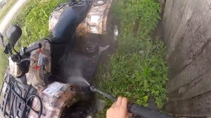 Вместе с GOPRO #4 "Моем квадроцикл Karcher K5"