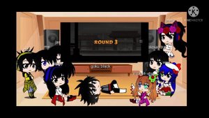 my friends + two guests react to shadow fight 2 |||gacha club