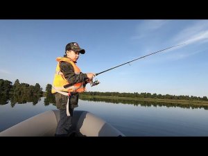 Рыбалка на джиг на Волге, обкатываем новый силикон! Рыба Маслова.