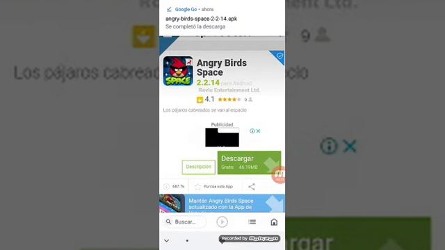 COMO DESCARGAR ANGRY BRIDS SPACE PARA CELULARES ANDROID EN MUY SENCILLOS Y FÁCILES PASOS 👍 смотреть онлайн