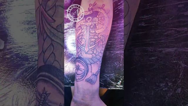 TATTOO TEMA ,перекрытие Олд скул