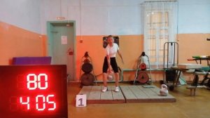 Гиревой спорт. Рывок 12кг: 199подъёмов. Онлайн-соревнования