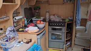 Прицеп караван. Кондиционер в Караване.