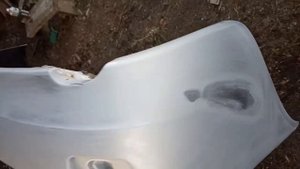 ПОКРАСКА БАМПЕРА из балончика с краской