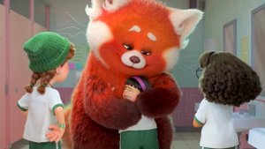 Огромная мать ищет непослушную дочку. "Я краснею" (Обзор фильма, краткий пересказ)