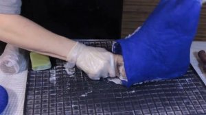 Ботинки с фактурным элементом. Валяние с Иннулькой. Часть 1.