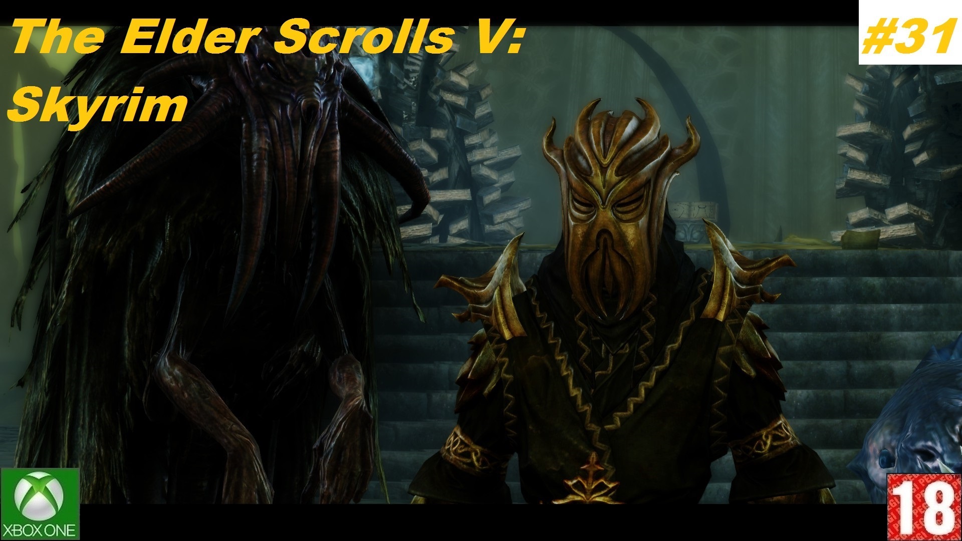 The Elder Scrolls V: Skyrim (Xbox One) - Прохождение #31, Драконорождённый. (без комментариев)