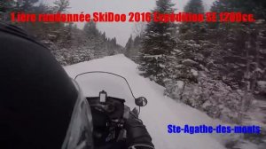 Essaie Ski Doo 2016 Expédition SE 1200cc.