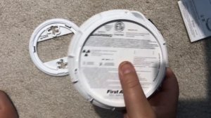 Unboxing a First Alert SA320A Smoke Alarm!