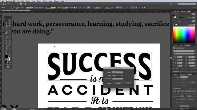 Photoshop Realistic Chalk Lettering Effect смотреть онлайн